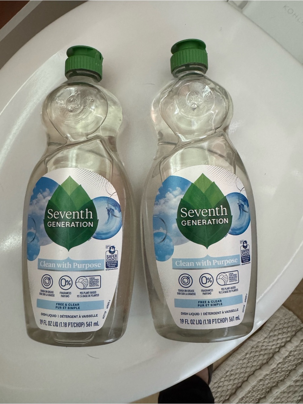 Dish Liquid - Clear (Green Cap)